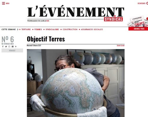 L’événement syndical – Objectif Terres - Février 2021