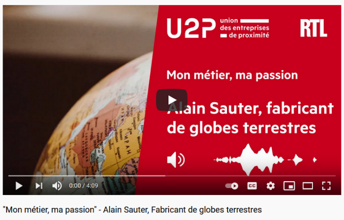 RTL – U2P - Reportage radio "Mon métier, ma passion" - Décembre 2019