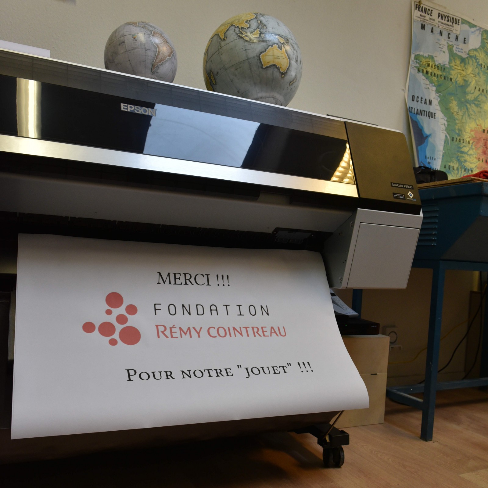 News - Juin 2023 - Globe Sauter & Cie est soutenu par la Fondation Rémy Cointreau!